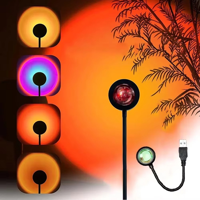 Photography Lightning - USB Charging LED Sunset Light Colorful