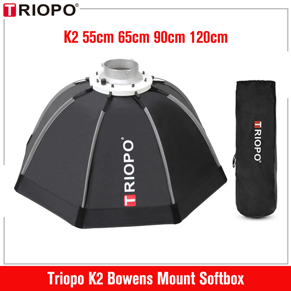 Photography Umbrella Lighting Kit - Triopo K2 55cm 65cm 90cm 120cm