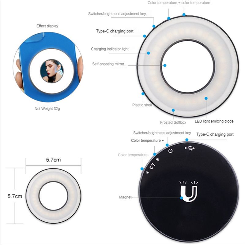 【24H-SALE!】Mini Fill Light Mob - Photography Mobile Lighting recensione e prezzo