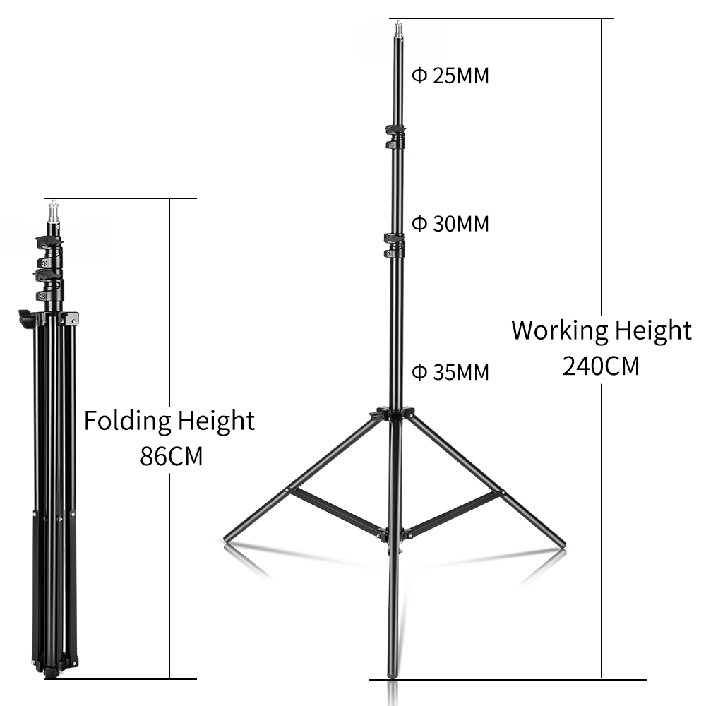 240CM/7.9FT 1/4 Screw Photogra - Photography Umbrella Lighting Kit recensione e prezzo