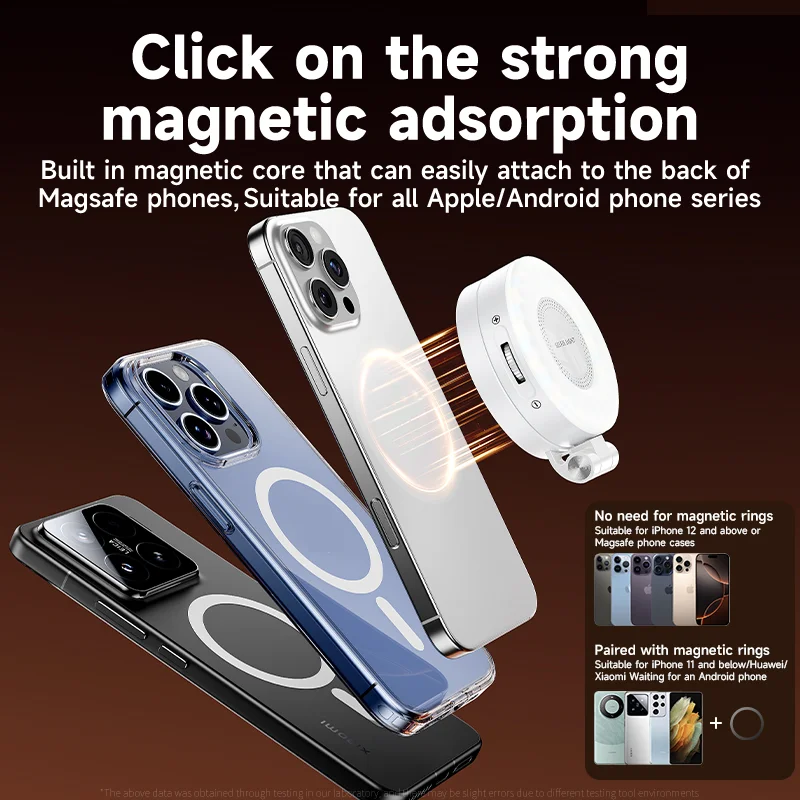 LED Selfie Fill Light for Mags - Photography Lighting Professional recensione e prezzo
