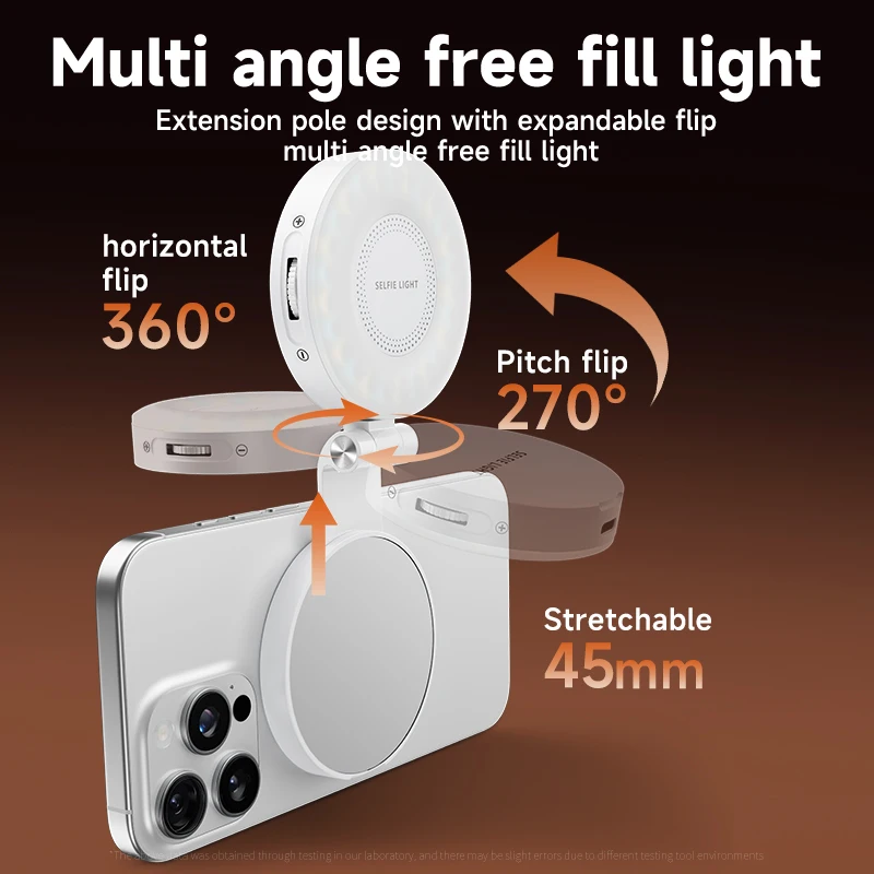 LED Selfie Fill Light for Mags - Photography Lighting Professional recensione e prezzo