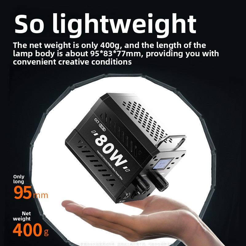 ZU80 80w Handheld Exterior Lam - Photography Lighting Lamp recensione e prezzo