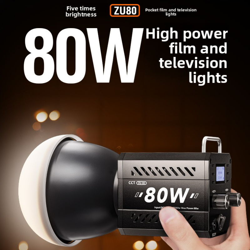 ZU80 80w Handheld Exterior Lam - Photography Lighting Lamp recensione e prezzo