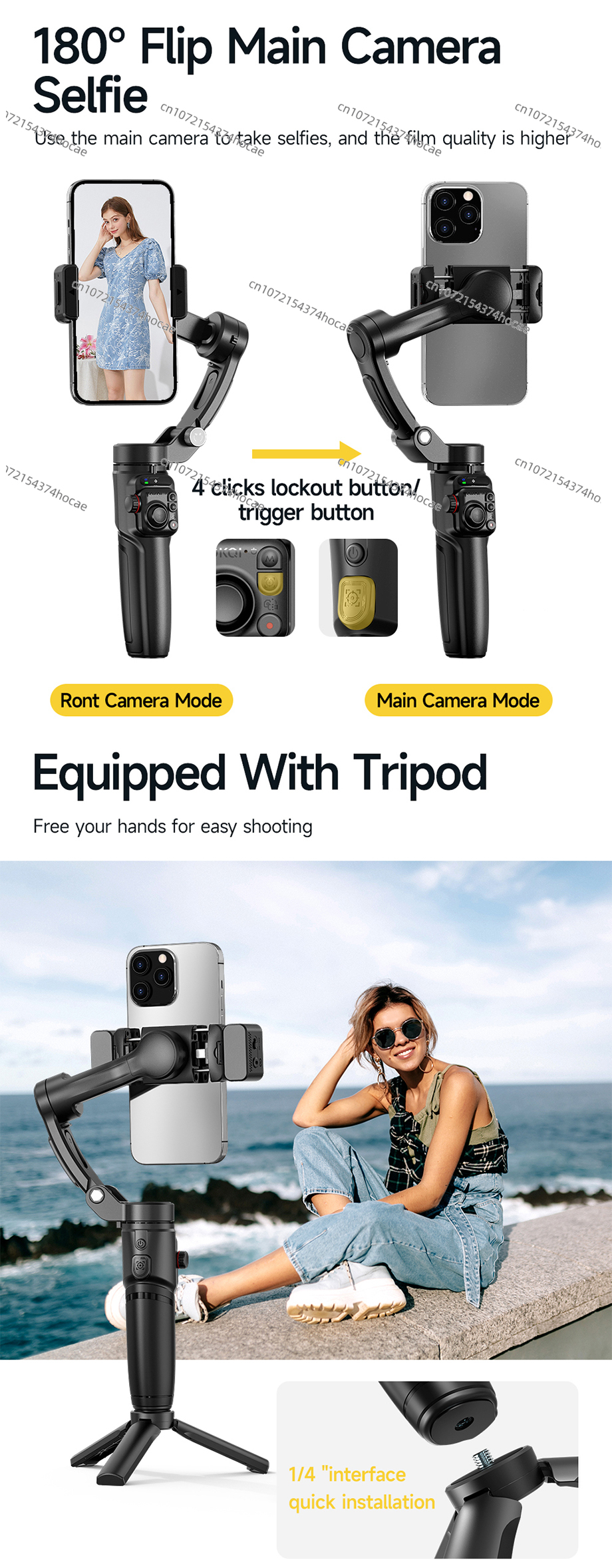 M06 AI three-axis stabilizer f - Photography Lighting Ai recensione e prezzo