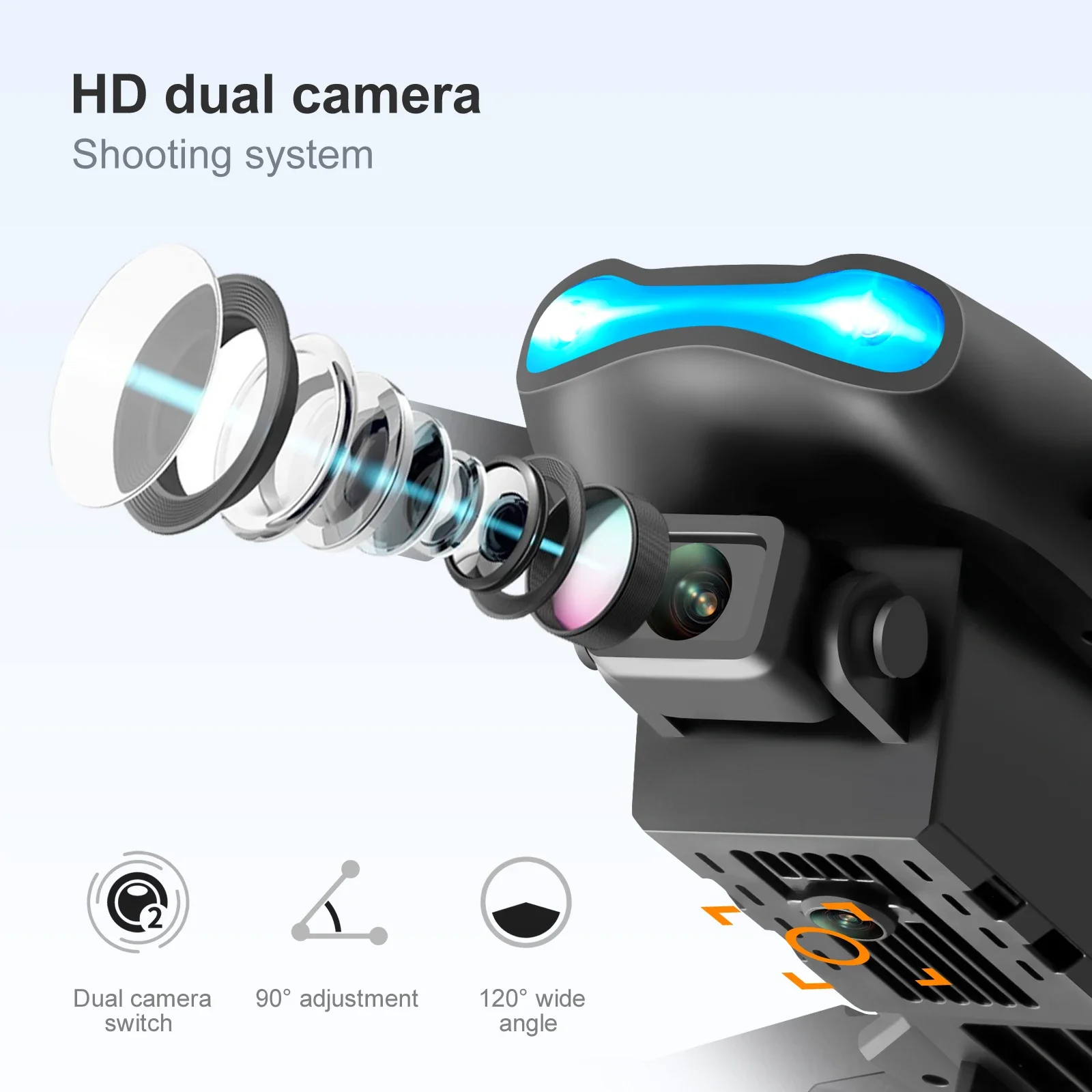 K3 E99PRO Drone with Dual HD C - Photography Lighting App recensione e prezzo