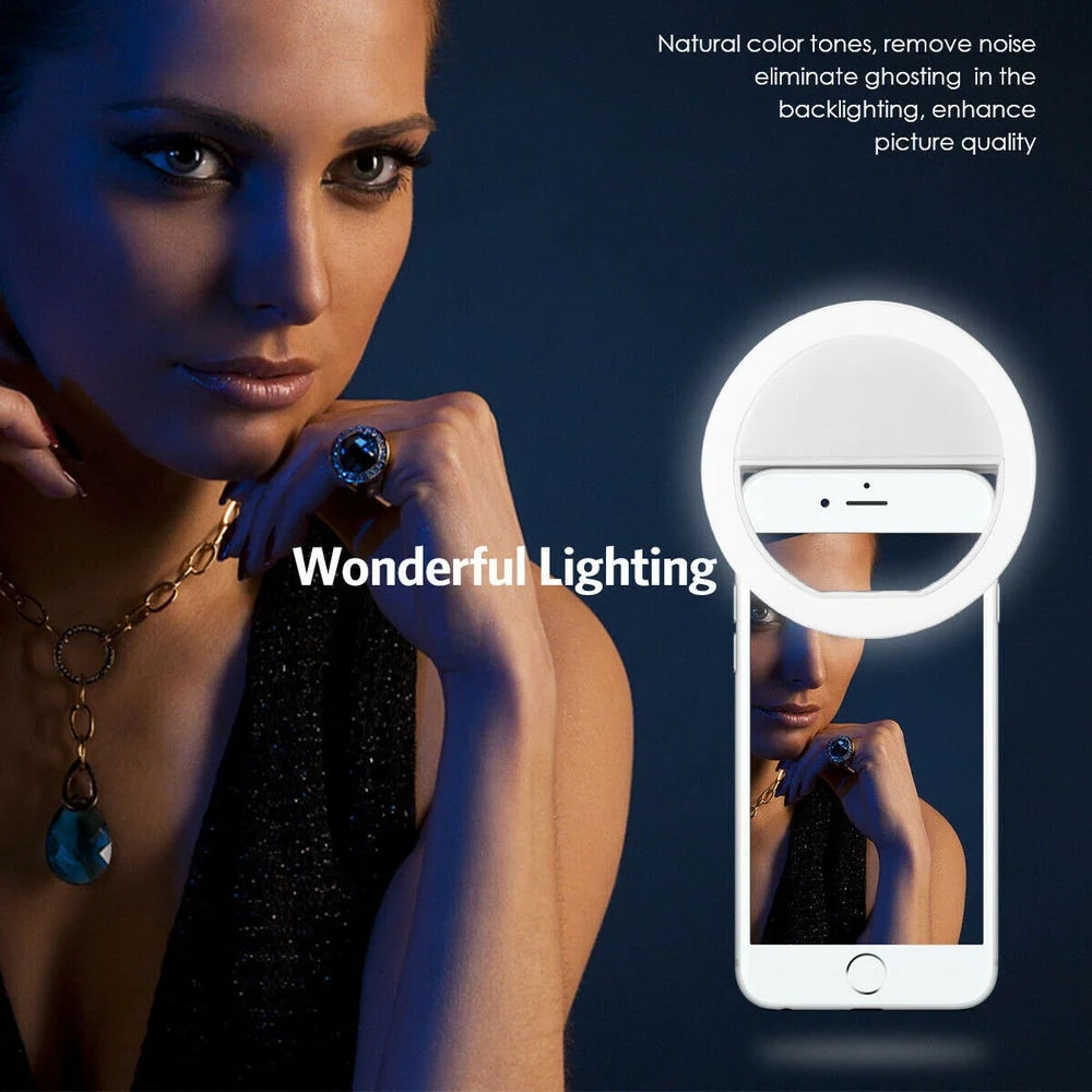 LED Selfie Fill Light USB Char - Photography Lighting Professional recensione e prezzo