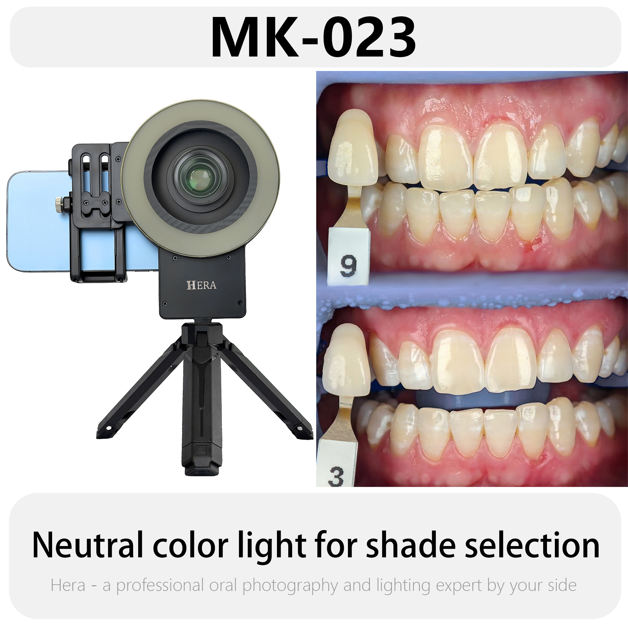 HERA MK-23 Intraoral Dental Ph - Photography Lighting Lamp recensione e prezzo