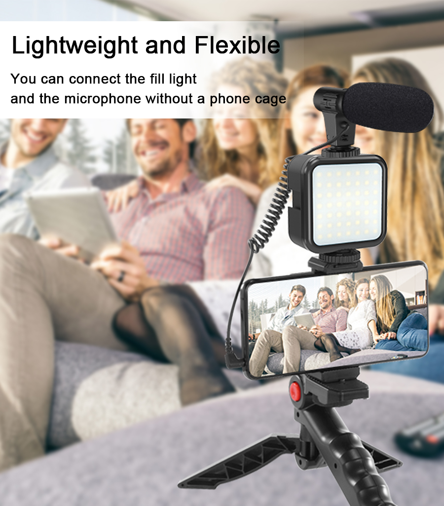 Smartphone Vlogging Kit Video  - Photography Lighting Professional recensione e prezzo