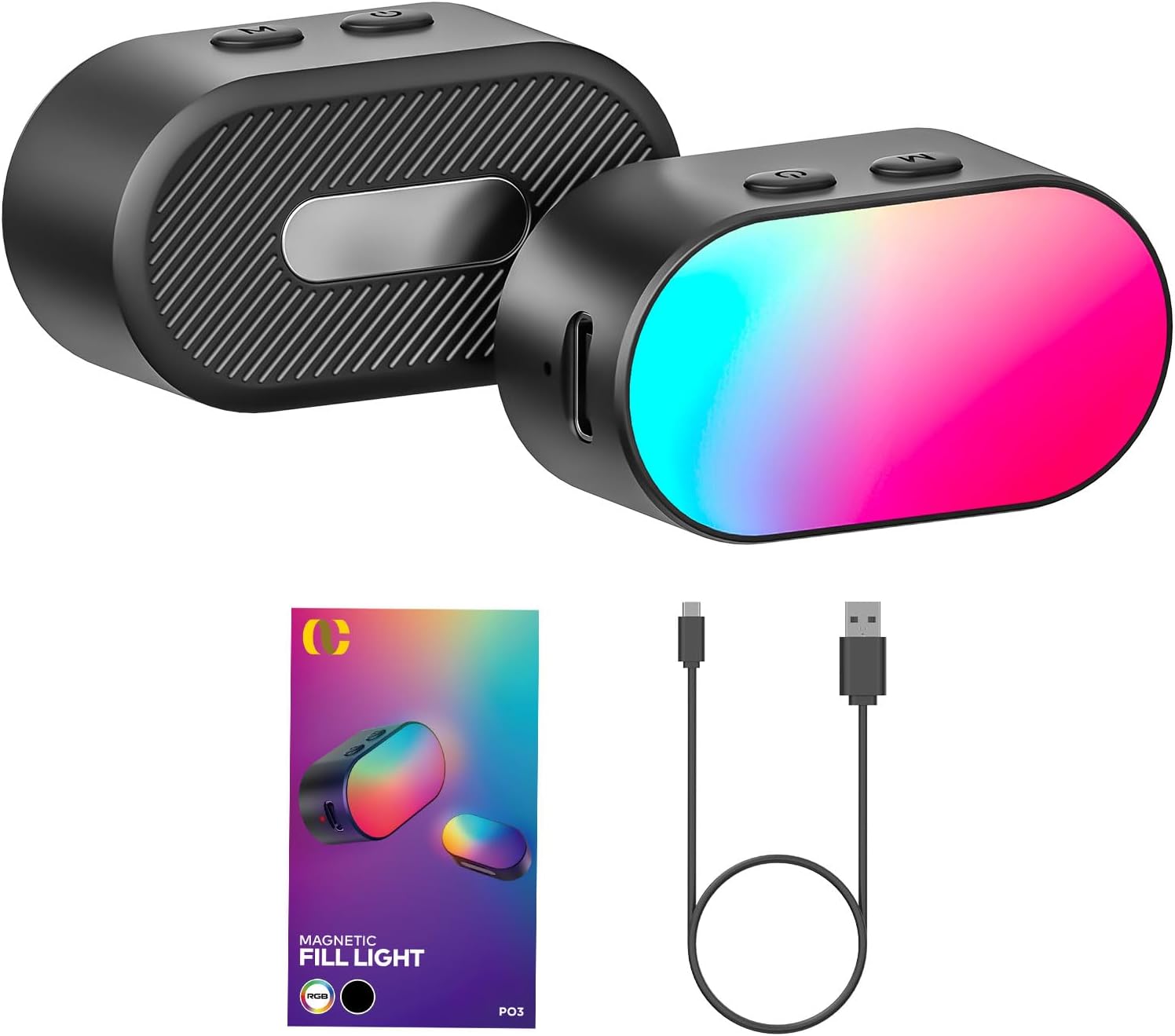 AOCHUAN Mini RGB Magnetic Fill - Photography Lighting Color recensione e prezzo