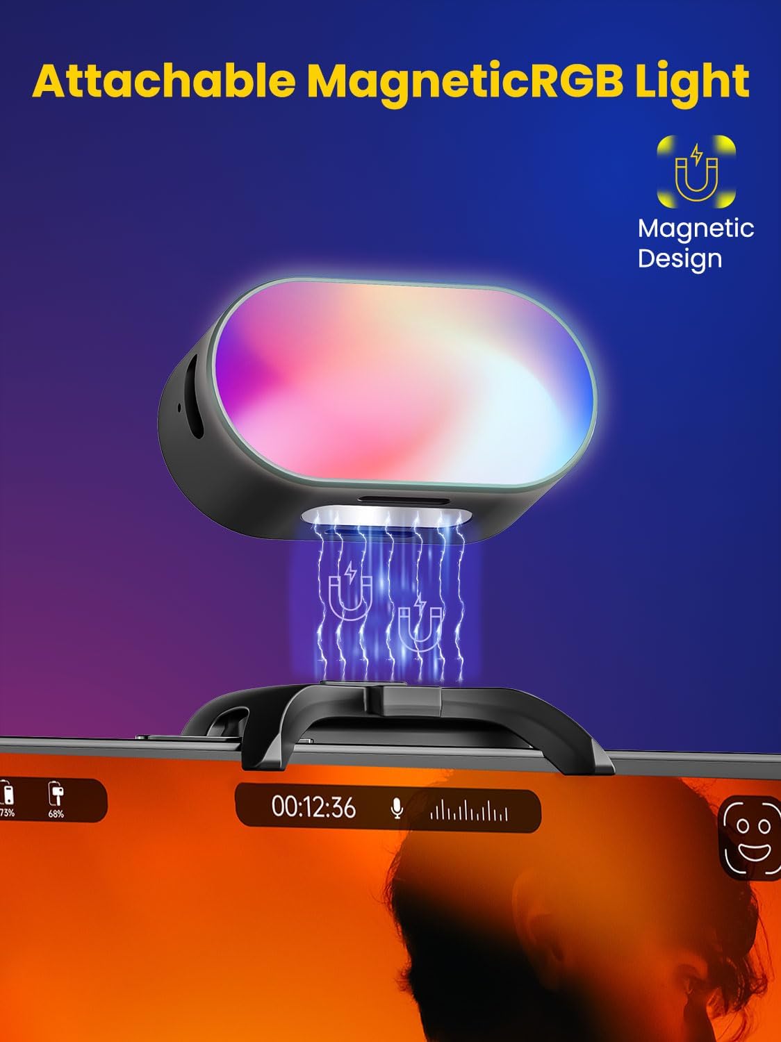 AOCHUAN Mini RGB Magnetic Fill - Photography Lighting Color recensione e prezzo
