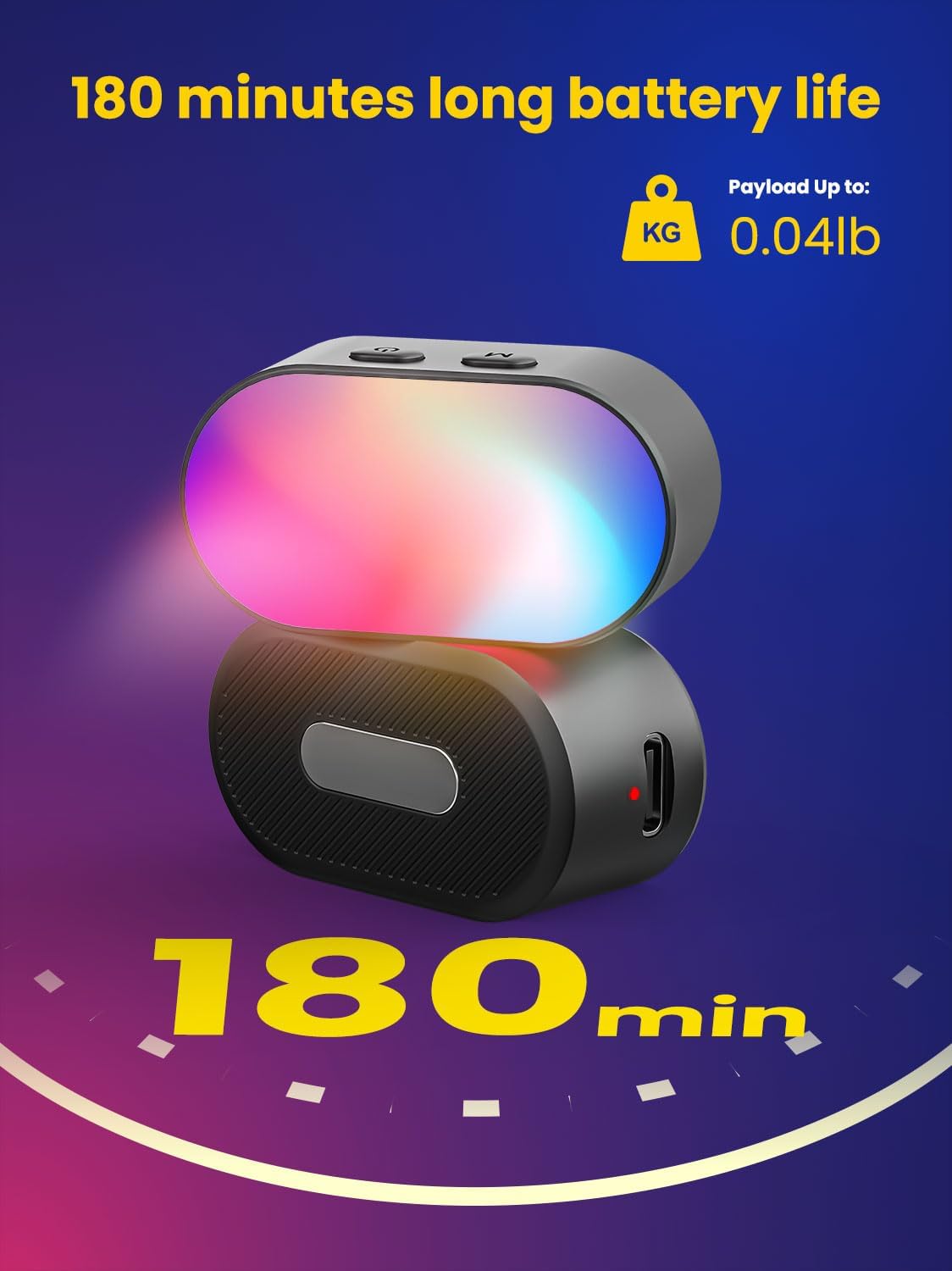 AOCHUAN Mini RGB Magnetic Fill - Photography Lighting Color recensione e prezzo