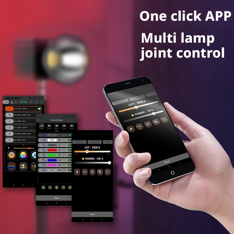 Rgb Fill Light 100w Video Live - Photography Lighting App recensione e prezzo