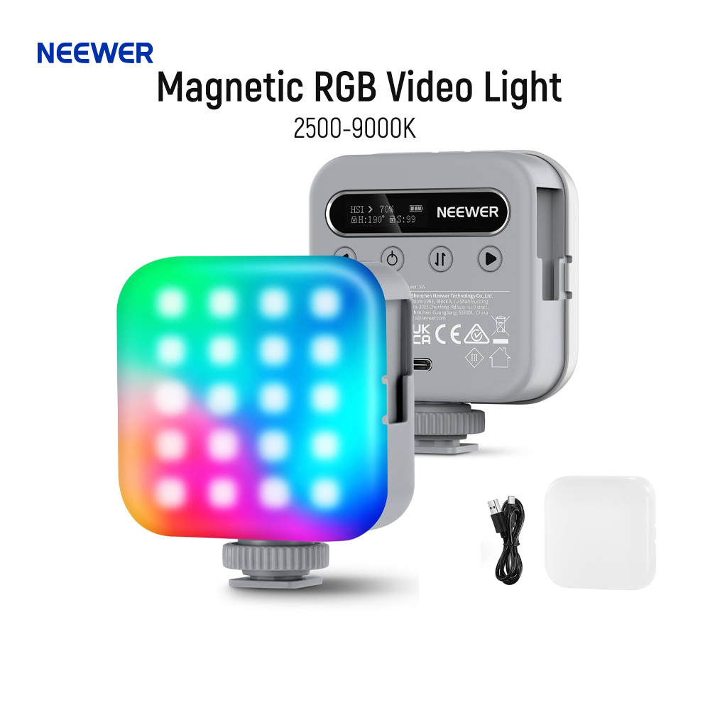 NEEWER Basic Magnetic RGB Vide - Photography Lighting Basics recensione e prezzo