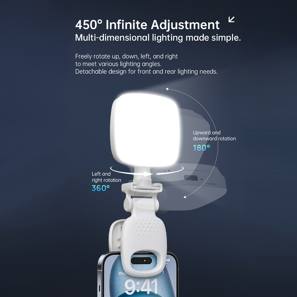 Portable LED Selfie Light Came - Photography Lightning recensione e prezzo