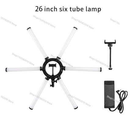 New 26 inch six tube live fill - Photography Lighting Lamp recensione e prezzo