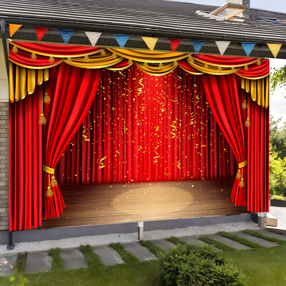 Red Theater Curtain Party Back - Photography Lightning recensione e prezzo