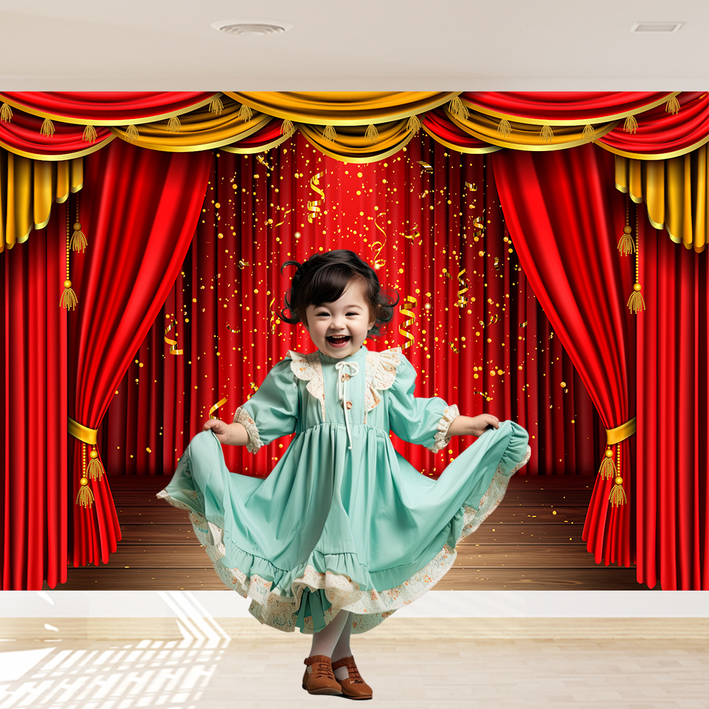 Red Theater Curtain Party Back - Photography Lightning recensione e prezzo