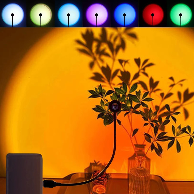 LED USB Sunset Lamp Projector  - Photography Lightning recensione e prezzo