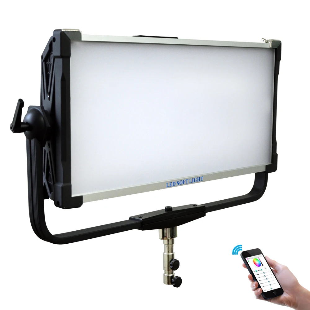 300W RGB LED Lamp Continue Sof - Photography Lighting Ai recensione e prezzo