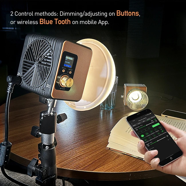 YIDOBLO ZE-150BI COB Video Lig - Photography Lighting App recensione e prezzo