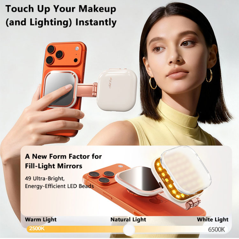 3 In 1 Magnetic Selfie Ring Li - Photography Mobile Lighting recensione e prezzo