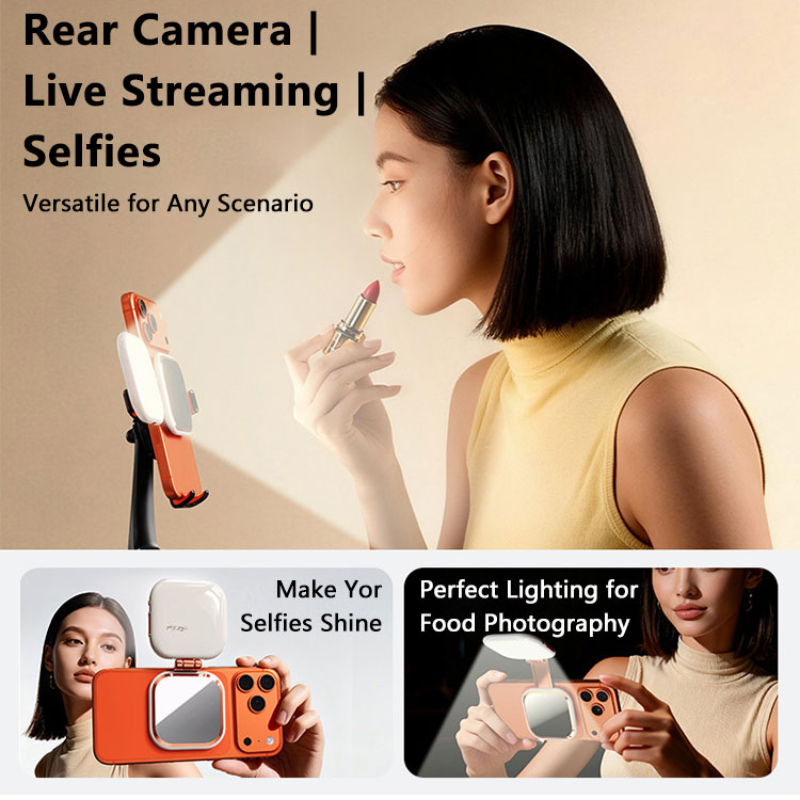 3 In 1 Magnetic Selfie Ring Li - Photography Mobile Lighting recensione e prezzo