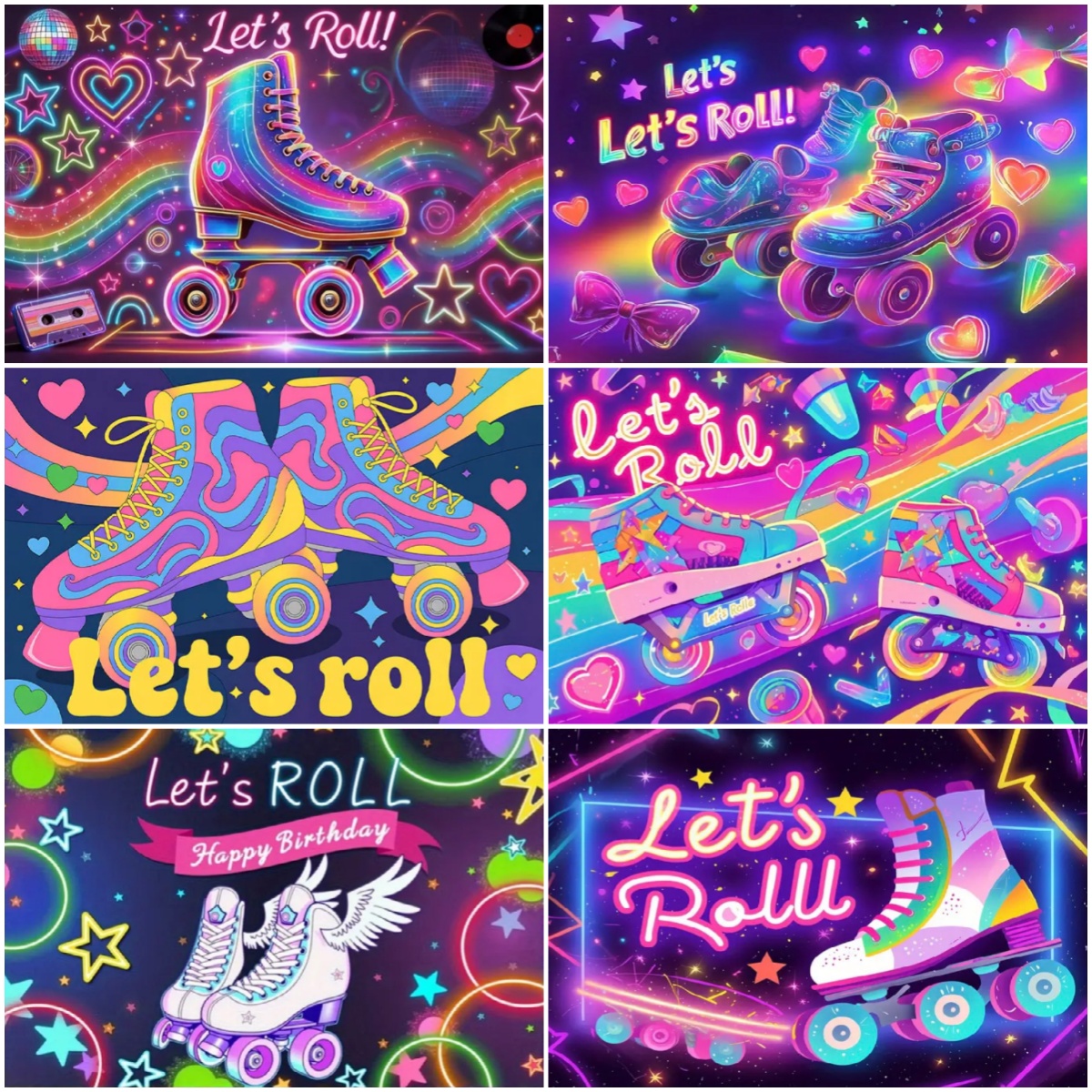 Roller Skating Shoes Theme Bir - Photography Lighting Backdrop recensione e prezzo