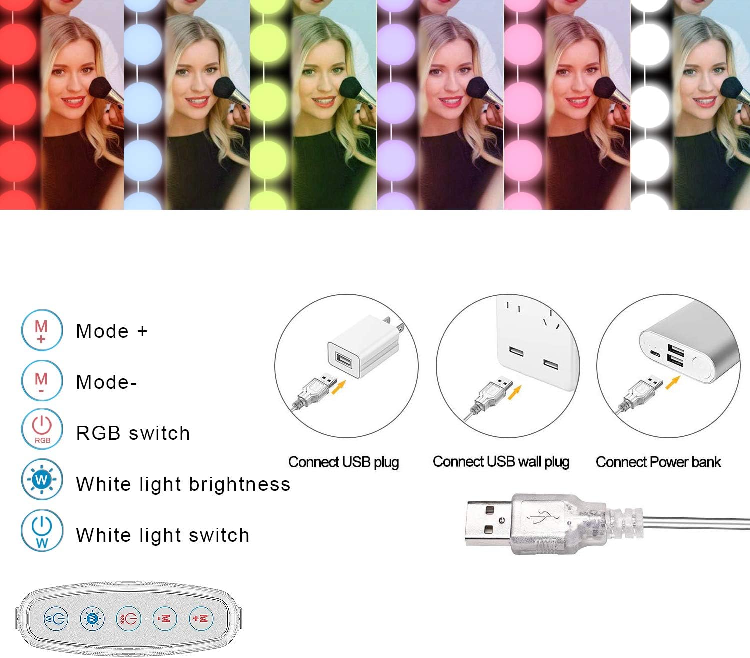 RGB Colorful DIY Hollywood Van - Photography Lighting Color recensione e prezzo