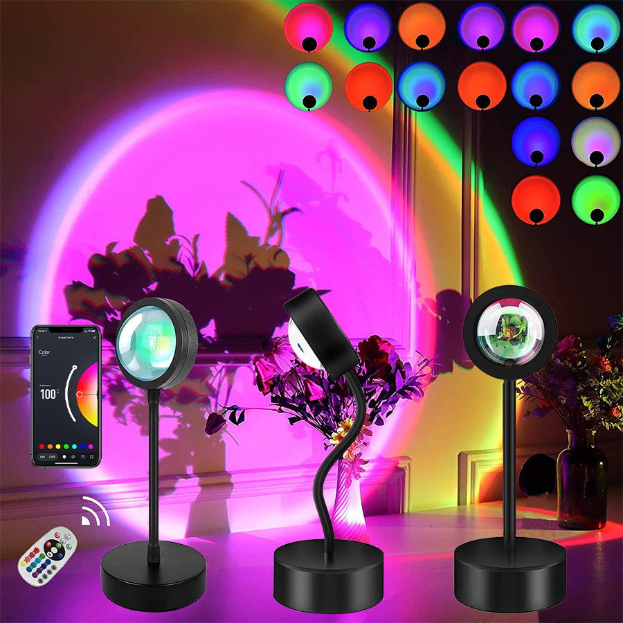 Tuya Smart Sunset Lamp Night L - Photography Lighting App recensione e prezzo