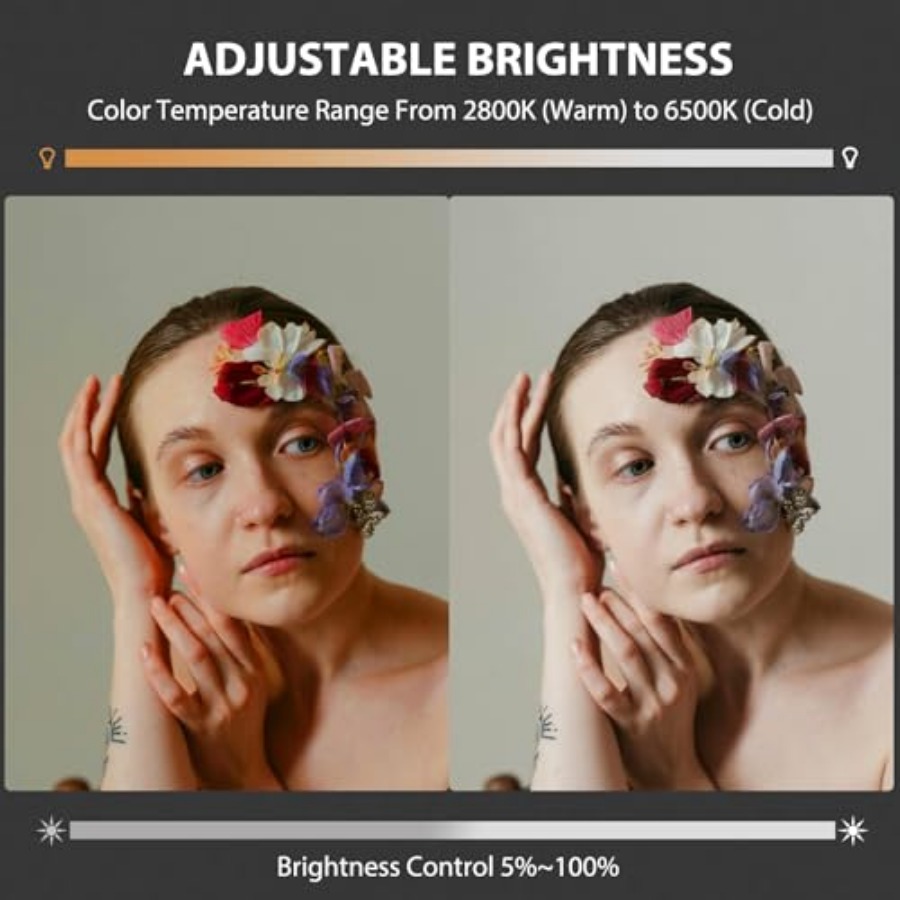 60W COB LED Video Light Handhe - Photography Lighting Color recensione e prezzo