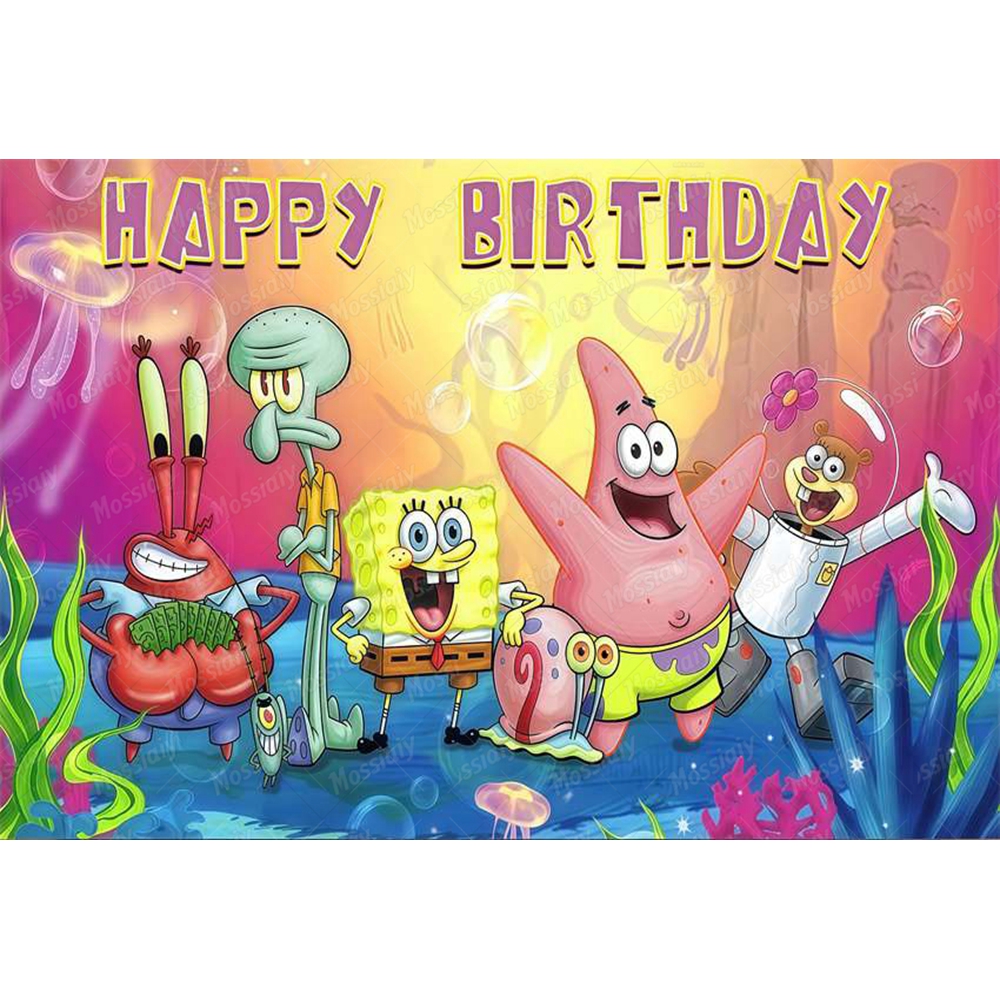 SpongeBob Theme Backdrop Carto - Photography Lighting Backdrop recensione e prezzo