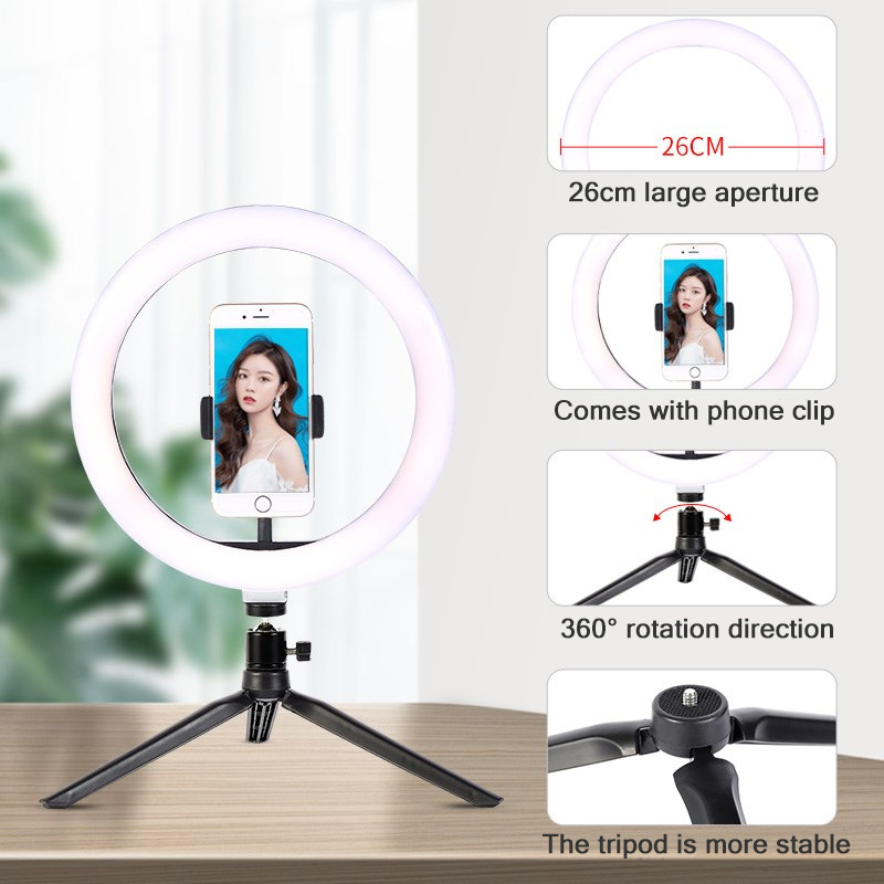 26cm 10 inch Led Ring Selfie L - Photography Lightning recensione e prezzo