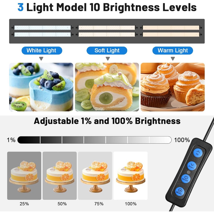 Photo Light Box 40x40 Inch for - Photography Lighting Color recensione e prezzo