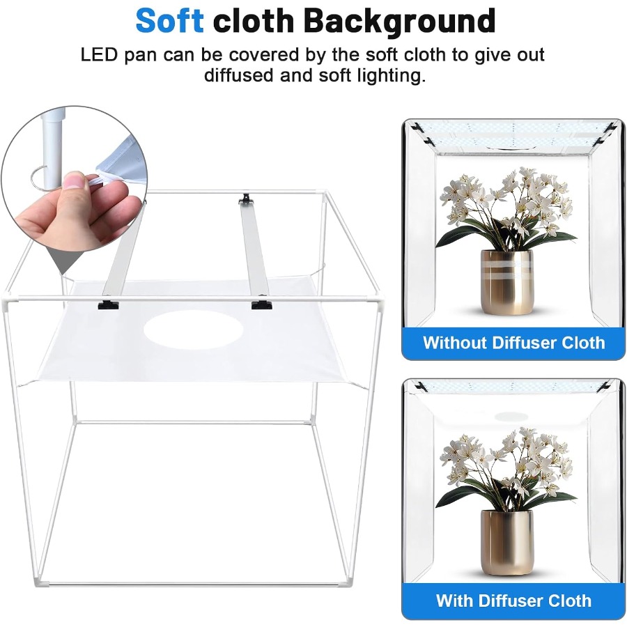 Photo Light Box 40x40 Inch for - Photography Lighting Color recensione e prezzo