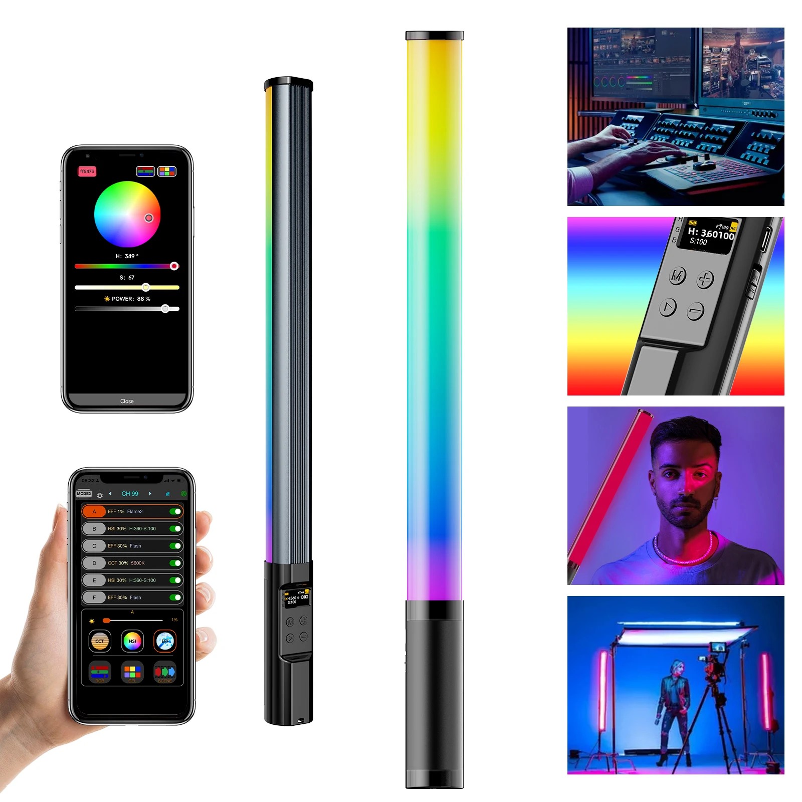 RGB Photography Light Wand Han - Photography Lighting App recensione e prezzo