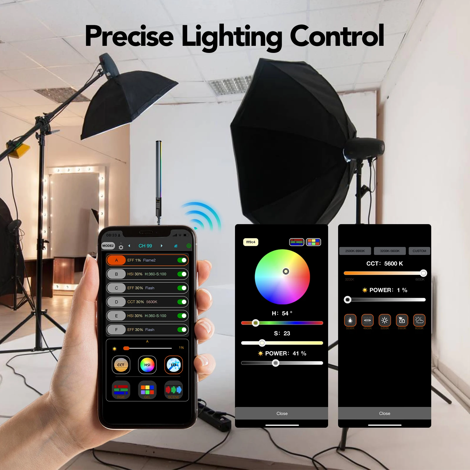 RGB Photography Light Wand Han - Photography Lighting App recensione e prezzo