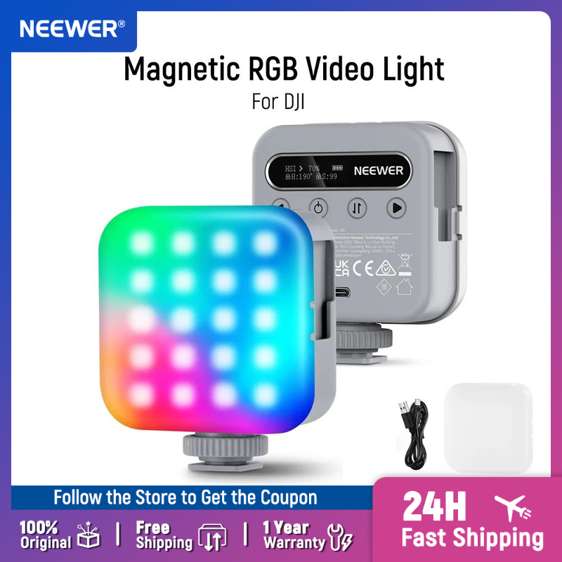 New NEEWER BASICS Magnetic RGB - Photography Lighting Basics recensione e prezzo