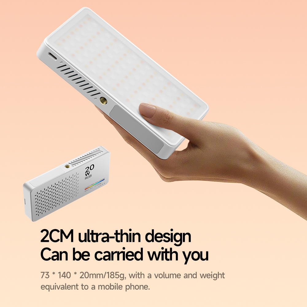 Mini Rechargeable R9PRO full-c - Photography Mobile Lighting recensione e prezzo