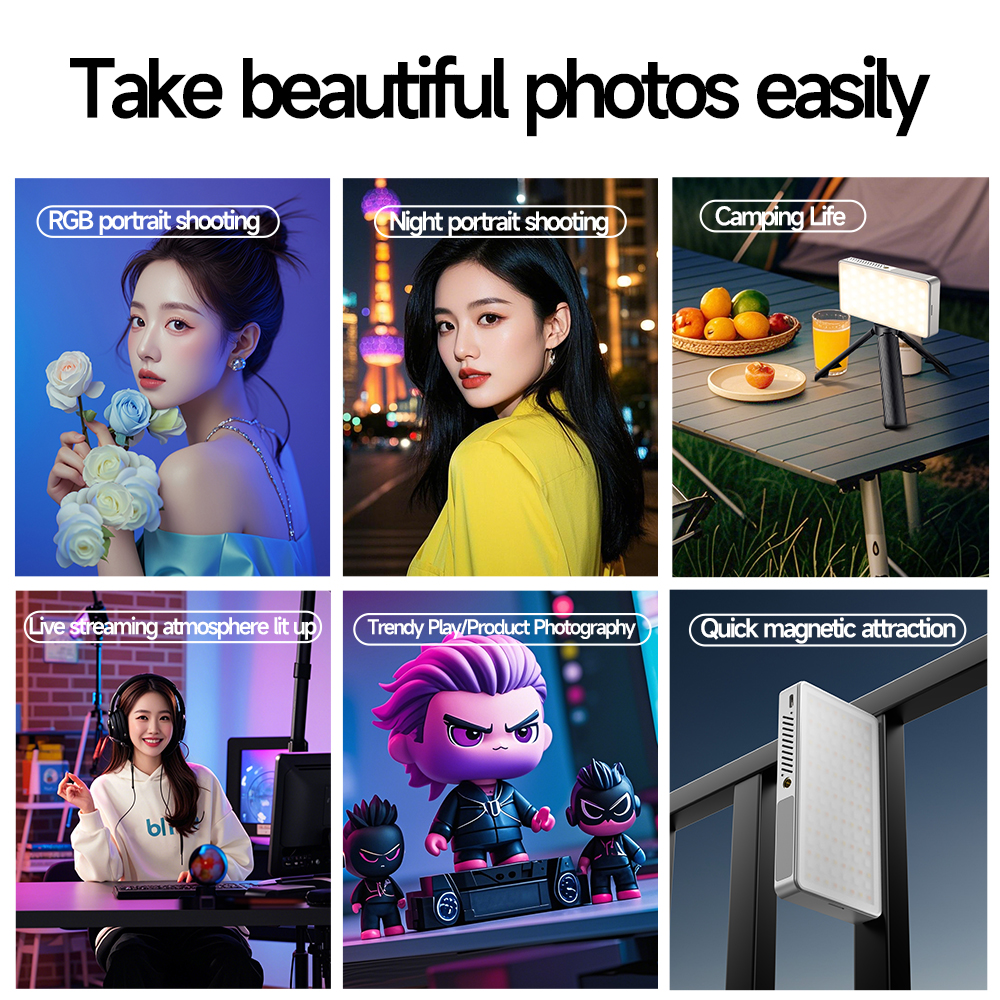 Mini Rechargeable R9PRO full-c - Photography Mobile Lighting recensione e prezzo