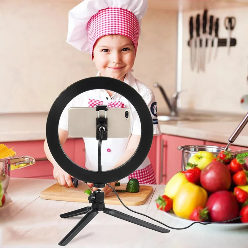 Dimmable26cm LED Ring Light Ki - Photography Lightning recensione e prezzo