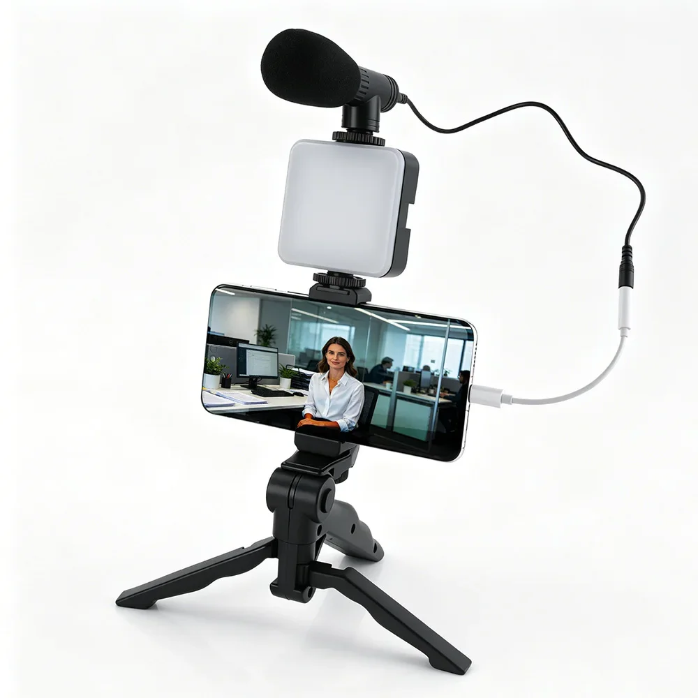 Smartphone Vlogging Kit Led Vi - Photography Umbrella Lighting Kit recensione e prezzo