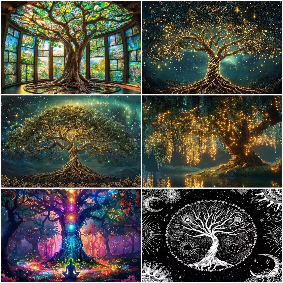 Enchanted Forest Life Tree Pho - Photography Lighting Backdrop recensione e prezzo