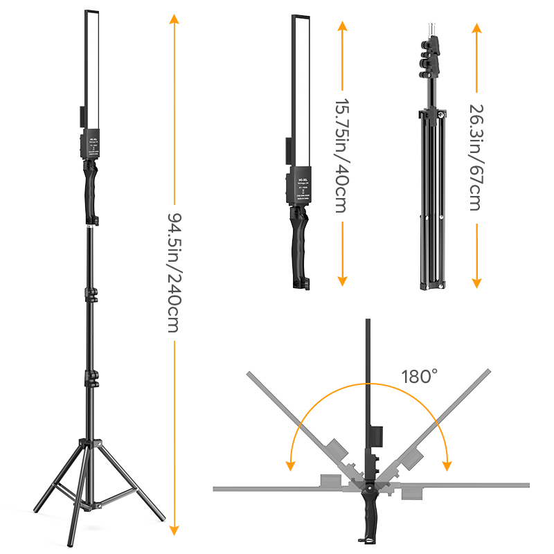 4pcs LED Photography Studio Li - Photography Umbrella Lighting Kit recensione e prezzo