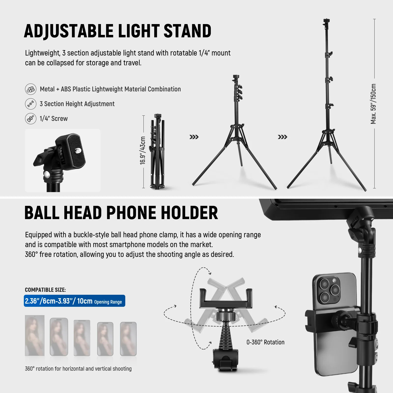 NEEWER BASICS 2 Pack LED Video - Photography Lighting Basics recensione e prezzo