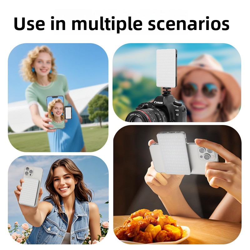 Double-sided Magnetic Filling  - Photography Mobile Lighting recensione e prezzo