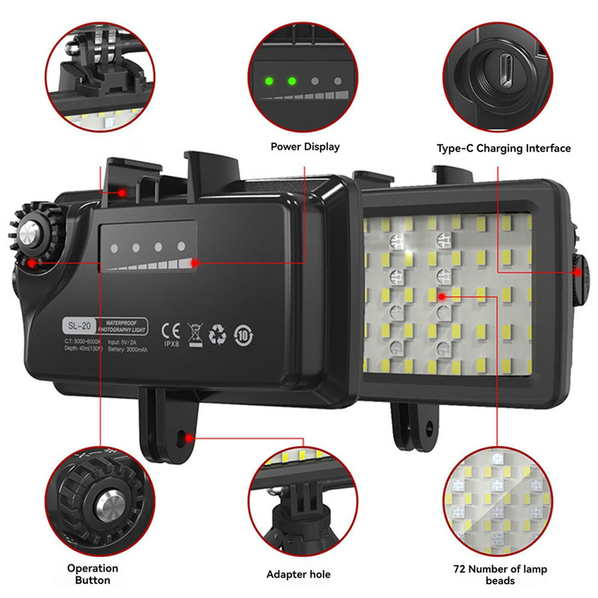 【Last-Chance!】LED Photographic - Photography Lighting Lamp recensione e prezzo