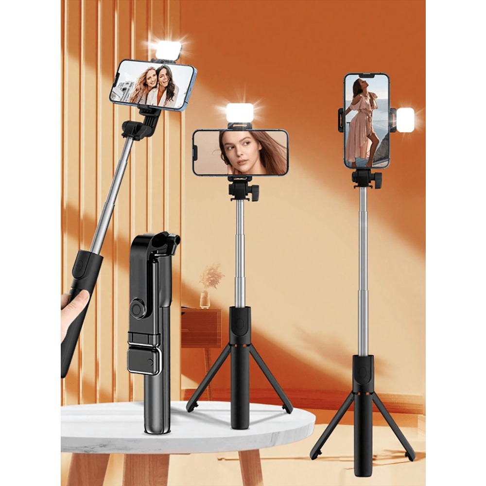 1pc Portable Selfie Stick With - Photography Lighting Video recensione e prezzo