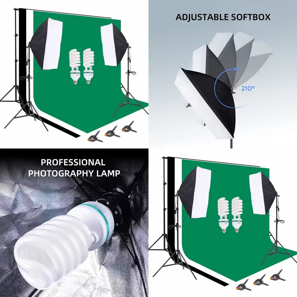 1 Photo Studio Equipment 2.6*3 - Photography Umbrella Lighting Kit recensione e prezzo