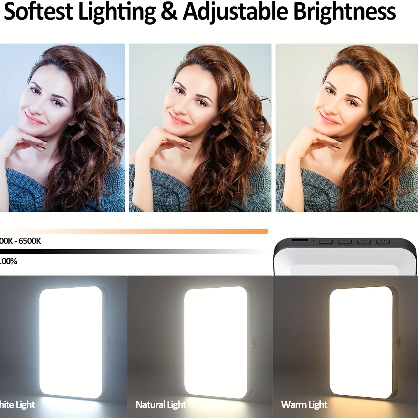 1pc Rechargeable Magnetic LED  - Photography Lighting Professional recensione e prezzo